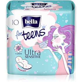 Bella For Teens Ultra Sensitive bindor för tjejer 10 st. female