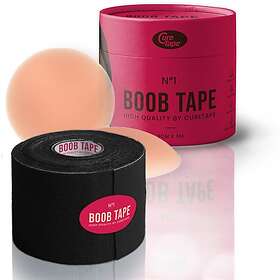 CureTape Boob Tape brösttejp Skugga Black 5 m