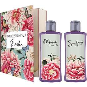 Bohemia Gifts & Cosmetics Book For Birthday Presentförpackning för badkaret