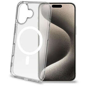 Celly Gelskinmag TPU Cover MagSafe-kompatibelt iPhone 16