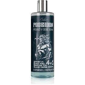 Bohemia Gifts & Cosmetics Poseidon Tvätt-gel 4-i-1 för män 400ml