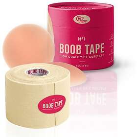 CureTape Boob Tape brösttejp Skugga Beige 5 m