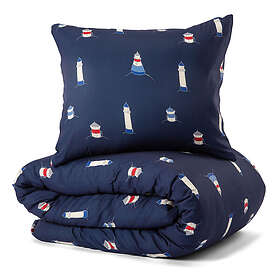 Lord Nelson Karlsvik Marin Maritim Mikrofiber Bäddset Enkeltäcke 150x210 Victory