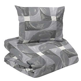 Milton Grå Bäddset Enkeltäcke 150x210 Redlunds