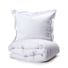 Liverpool Satin Vit Bäddset Dubbeltäcke 230x220 Kosta Linnewäfveri