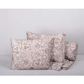 Värnamo of Sweden Lindås Multi Satin Blommigt Bäddset Enkeltäcke 150x210