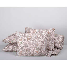 Värnamo of Sweden Lindås Multi Satin Blommigt Bäddset Dubbeltäcke 220x220