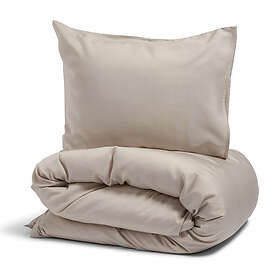 Kosta Linnewäfveri Nottingham Percale Lyocell Mörkgrå Bäddset Dubbeltäcke 230x220