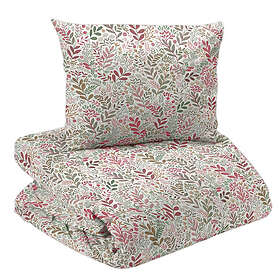 Redlunds Hage Pistage Blommigt Bäddset Enkeltäcke 150x210