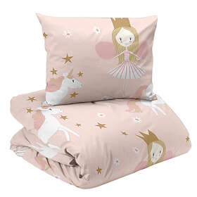 Redlunds Nellie Prinsessa Rosa Barn Bäddset Enkeltäcke 150x210