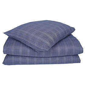 Edward Blå Eco Påslakan Enkeltäcke 150x210