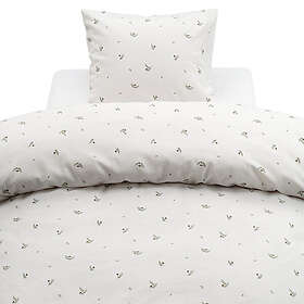 Borganäs of Sweden Alvin Svampar Beige Barn Bäddset Enkeltäcke 150x210