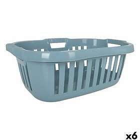 Tontarelli Tvättkorg Hipster Blå 50l 66 x 44 x 25 cm (6 antal)