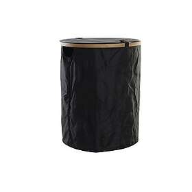 DKD Home Decor Tvättkorg Svart Tölgy Filthatt (44 x 44 x 57 cm)