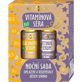Purity Vision BIO Vitamin serums Presentförpackning för natten 2 st.
