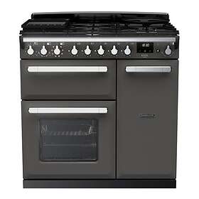 Rangemaster Estel Deluxe ESDL90DFPSLT/CM1 90cm Slate Chrome
