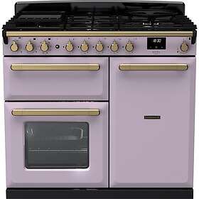 Rangemaster Estel Deluxe ESDL100DFPHTH/AB1 100cm Heather Antique Brass