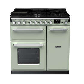 Rangemaster Estel Deluxe ESDL90DFPMNT/CM1 90cm Mint Chrome