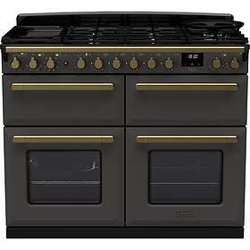 Rangemaster Estel Deluxe ESDLB110DFPSLT/AB1 110cm Slate Antique Brass