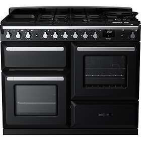 Rangemaster Estel Deluxe ESDLO110DFPGBL/CM1 110cm Black Chrome