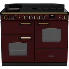 Rangemaster Classic Deluxe OC Bordeaux Antique Brass