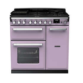 Rangemaster Estel Deluxe ESDL90DFPHTH/CM1 90cm Heather Chrome