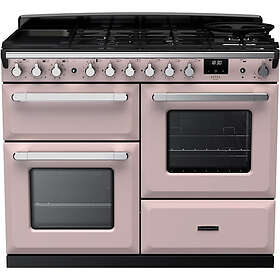 Rangemaster Estel Deluxe ESDLO110DFPPPK/CM1 110cm Pale Pink Chrome
