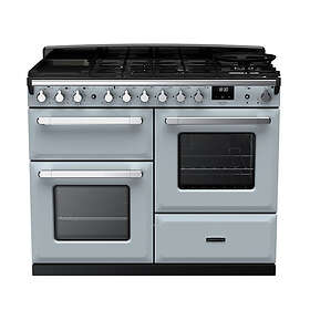 Rangemaster Estel Deluxe ESDLO110DFPMSB/CM1 110cm Misty Blue Chrome