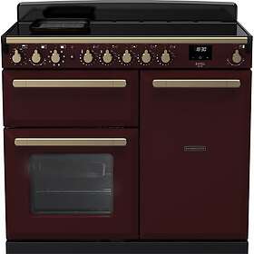 Rangemaster Estel Deluxe ESDL100EIPBOR/AB1 100cm Bordeaux Chrome
