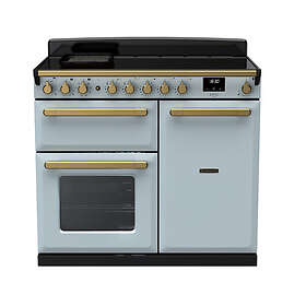 Rangemaster Estel Deluxe ESDL100EIPMSB/AB1 100cm Misty Blue Chrome