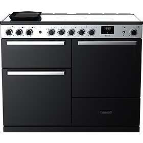 Rangemaster Edge EDDLO110EIGBLK/CM1 Deluxe 110cm Black Chrome 15822