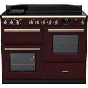 Rangemaster Estel Deluxe ESDLO110EIPBOR/AB1 110cm Bordeaux Antique Brass