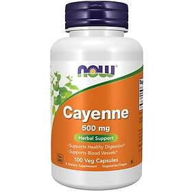 Now Foods Cayenne 500 mg 100 Veg Capsules