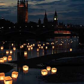 Mad Monkey Water lanterns (pack of 10) 11cm x 11cm x 11cm