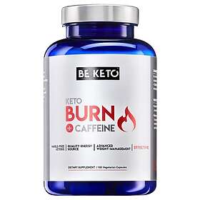 BeKeto Burn + Caffeine 180 Capsules