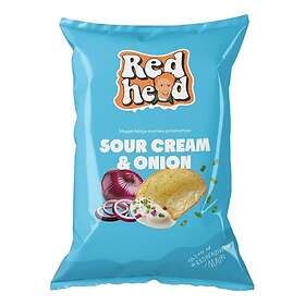 RedHead Sourcream & Onion Chips 150g