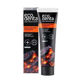 EcoDenta Black Whitening Toothpaste With Volcanic Minerals 100ml