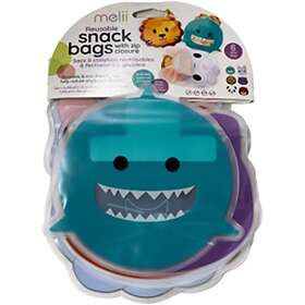 Melii Reusable Snack Bags bags for snacking 6 pc