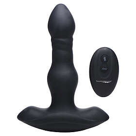 Thunderplugs Vibrating & Thrusting Silicone Anal Plug with Remote