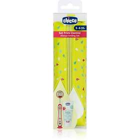 Chicco Always Smiling Set 3y+ dental care set with bag Hippo