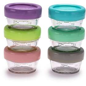 Melii Glass Food Container food storage box 6x59ml