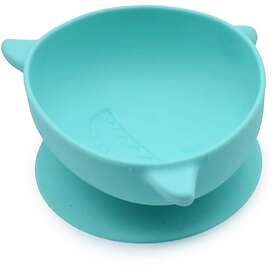 Melii Silicone Suction Bowl Shark 2x300ml