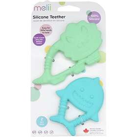 Melii Teethers chew toy Dino & Shark 2 pc