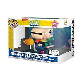 Funko POP! RIDE Mermaidman And Barnacleboy With The Invisible Boatmobile Spongebob Squarepants