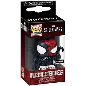 Funko Advanced Suit 2,0 Symbiote Takeover Spider-Man 2 Pop! Keychain