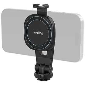 SmallRig 5283 AC-10 Attachable Phone Clamp with Cold Shoe Mount
