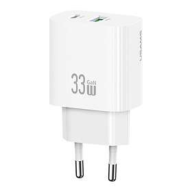 Usams CC317 T65 GaN USB-C USB-A 33W