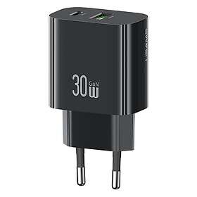 Usams CC316 T65 USB-A USB-C EU 30W