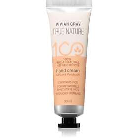 Vivian Gray True Nature Cedar & Patchouli moisturising hand cream 30ml