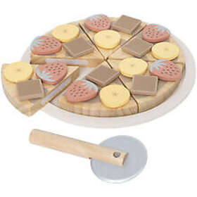 Jabadabado Wooden Dessert Pizza For Cutting
